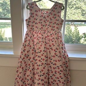 Cherry twirl dress